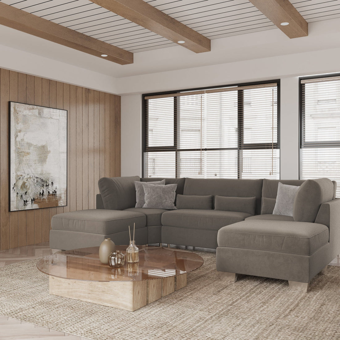 Berkshire U Shape Corner Sofa